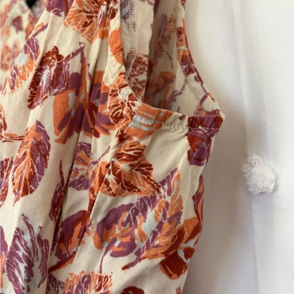 Modcloth Leaf Print Blouse - Picture 8 of 10